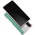 Iran Flag Distressed Galaxy S24 FE Clear Case